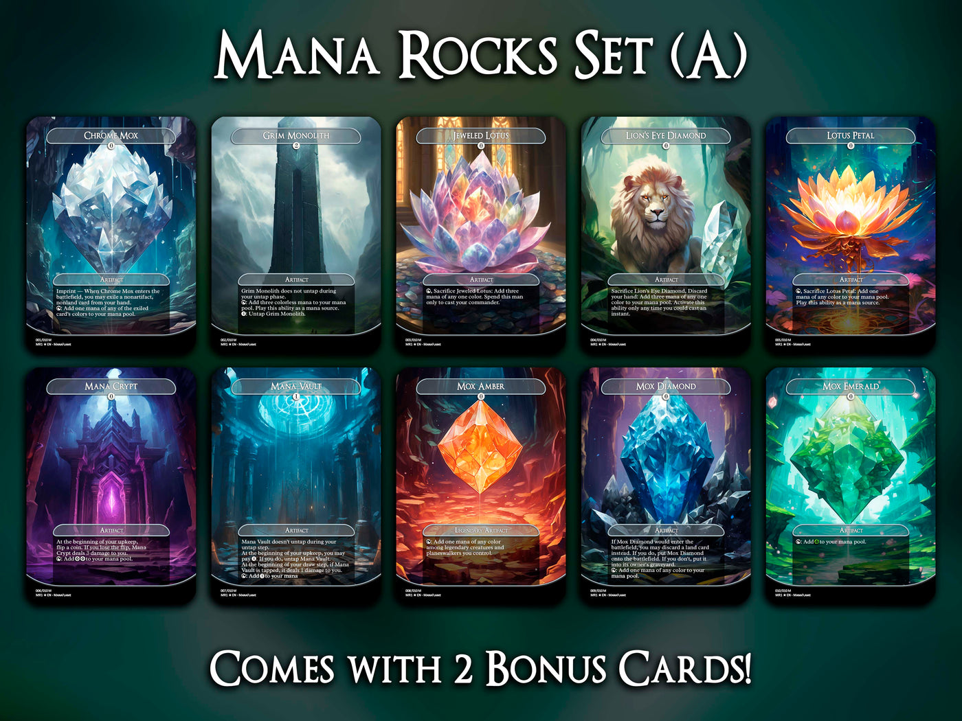 Mana Rocks Set (A)