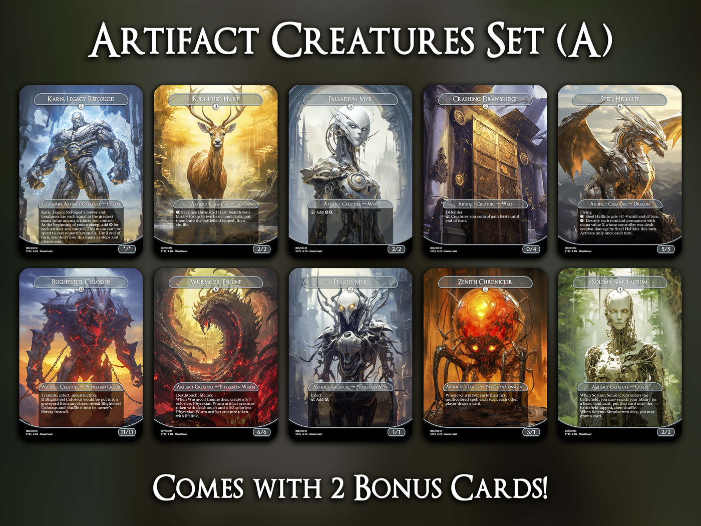 Artifact Creatures Set (A)