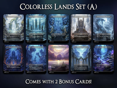 Colorless Lands Set (A)