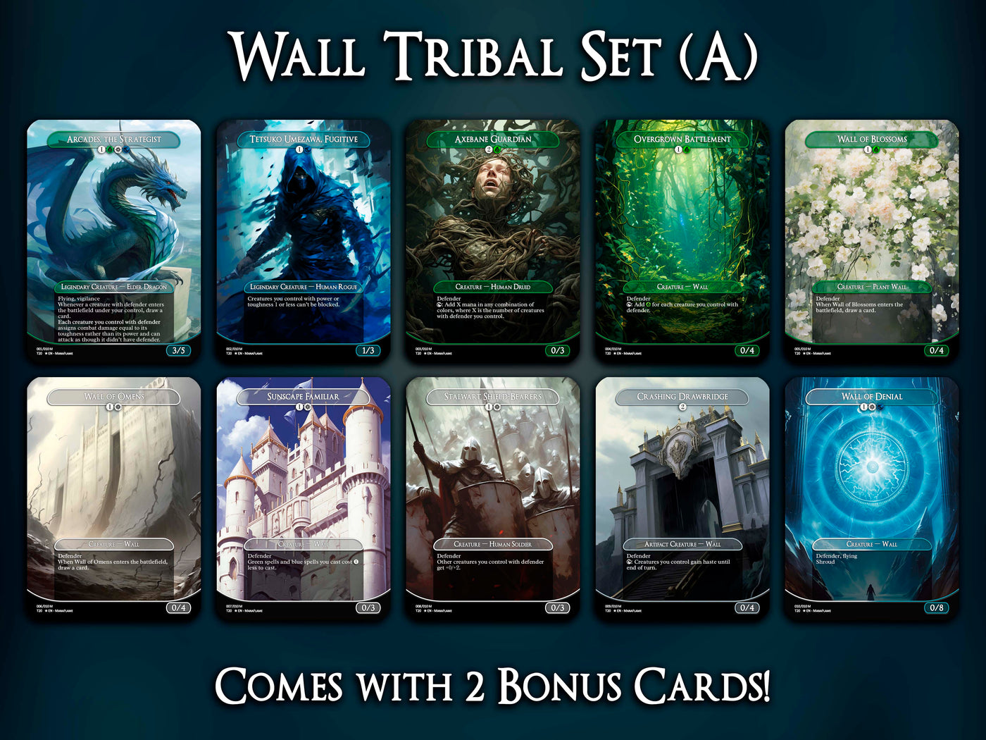 Wall Tribal Set (A)