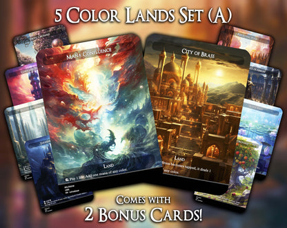 5 Color Lands Set (A)