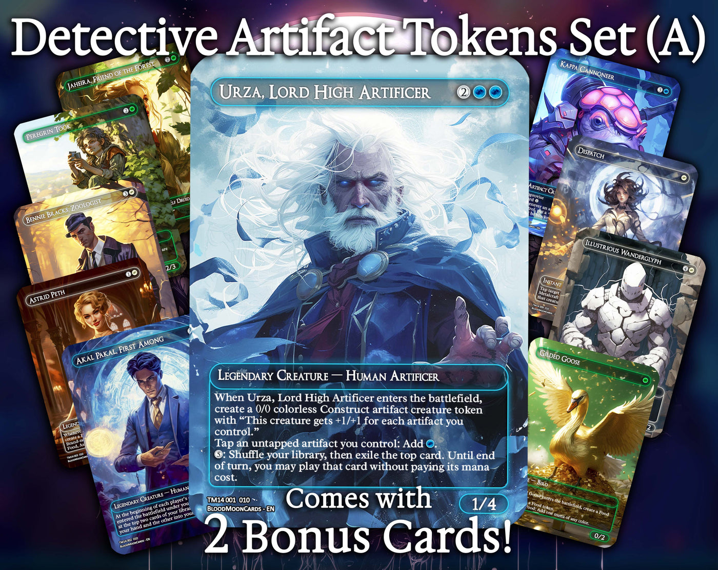 Detective Artifact Tokens Set (A)