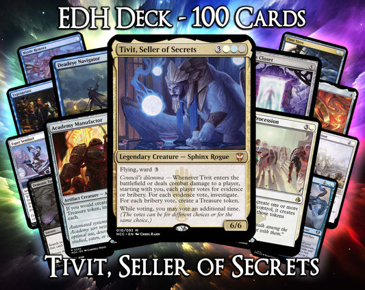 Tivit, Seller of Secrets EDH