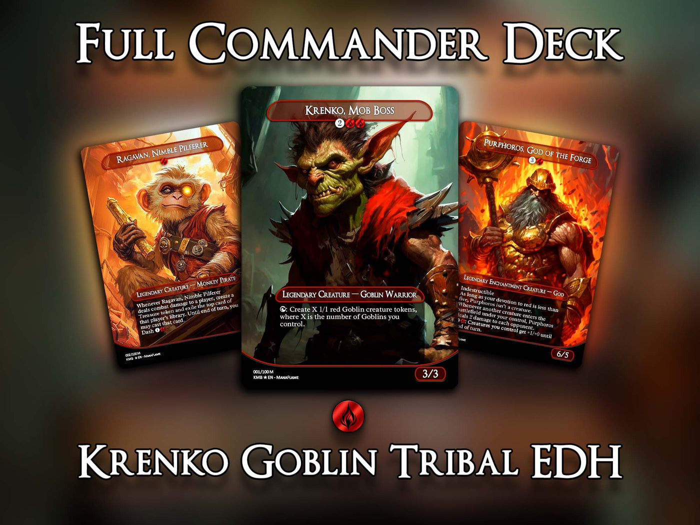 Krenko Goblin Tribal EDH