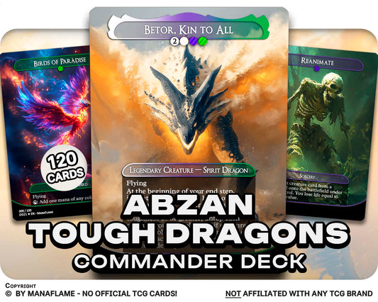 Betor Abzan Tough Dragons EDH