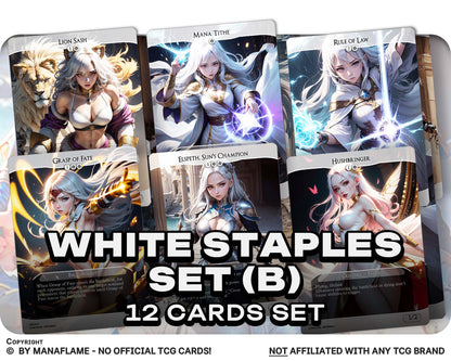 White Staples (B)