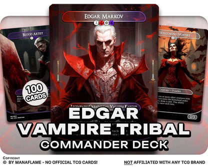 Edgar Vampire Tribal EDH