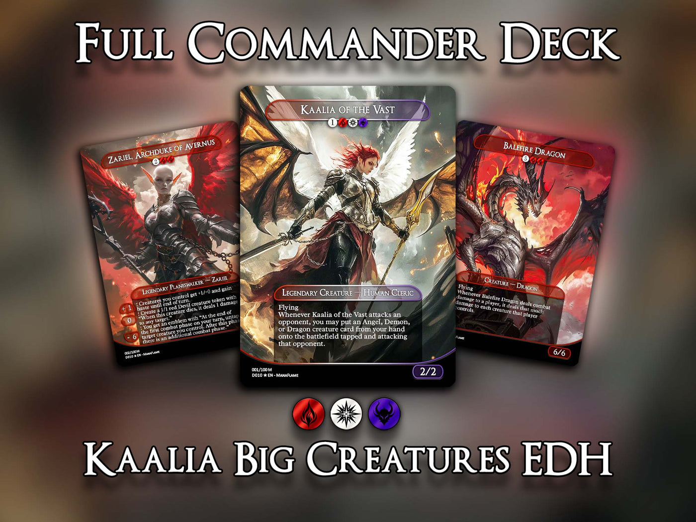 Kaalia Big Creatures EDH