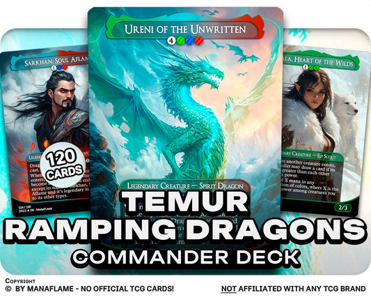 Ureni Temur Ramping Dragons EDH
