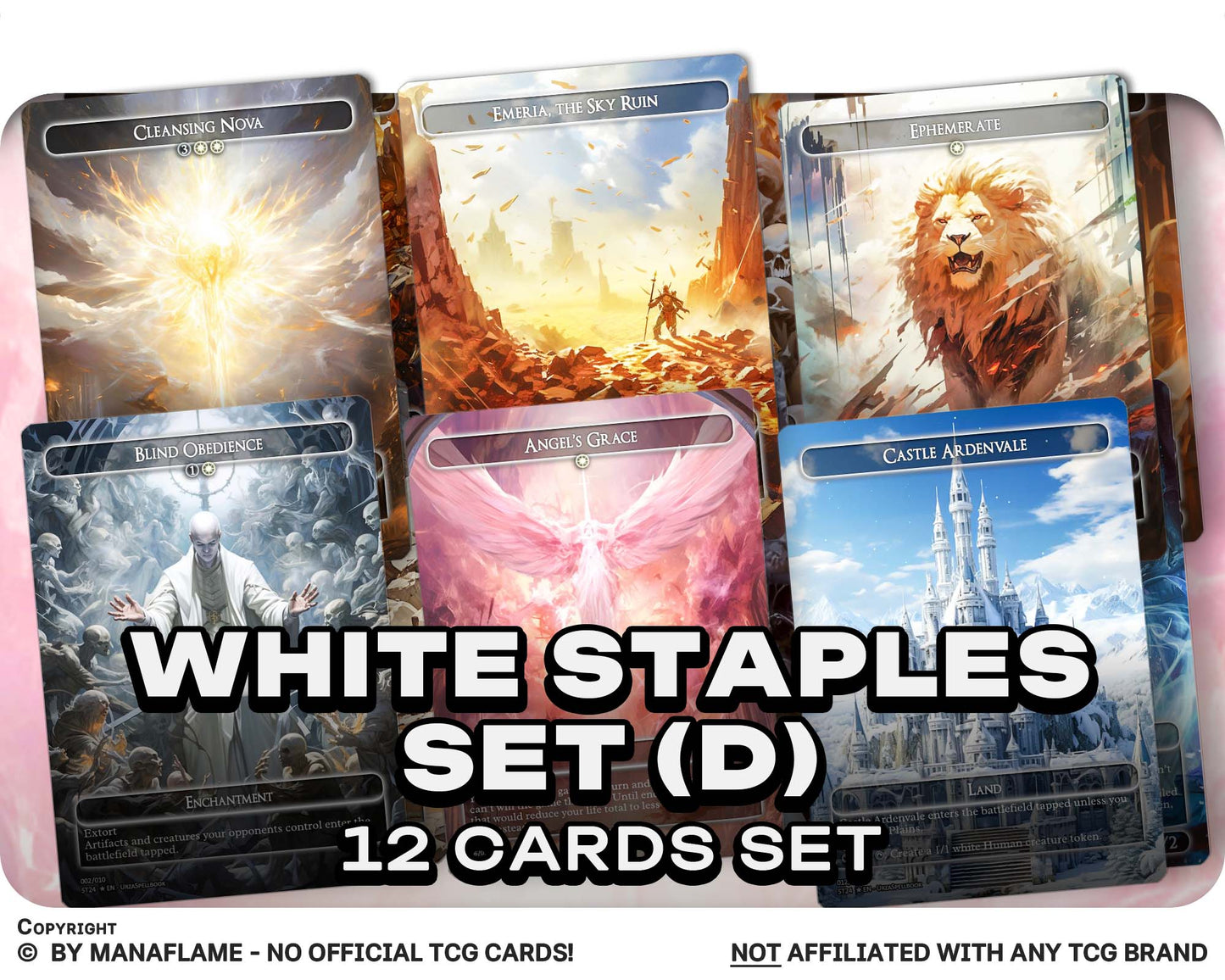 White Staples Set (D)