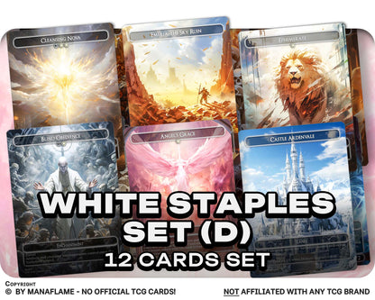White Staples Set (D)