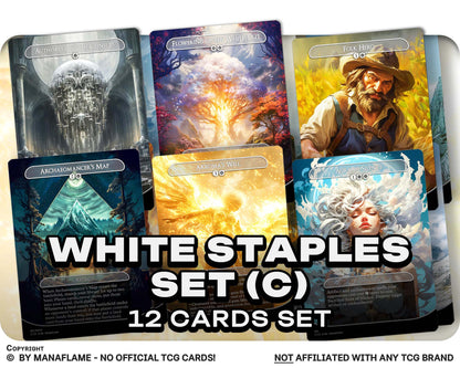 White Staples Set (C)