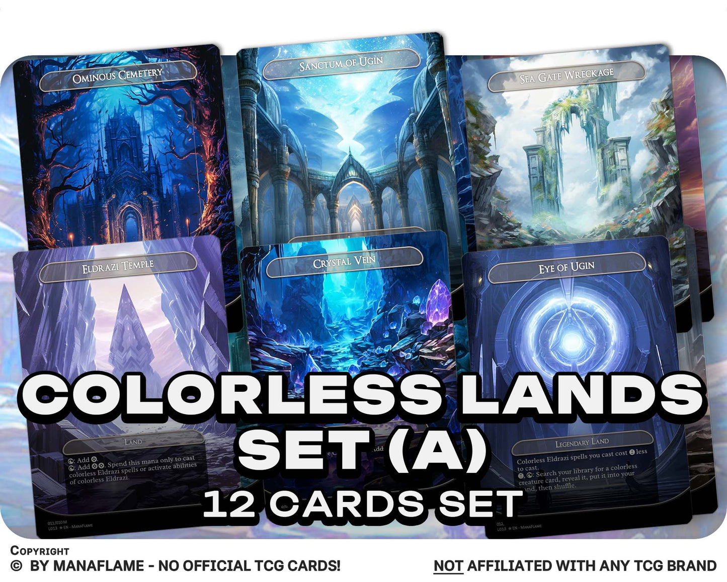 Colorless Lands Set (A)