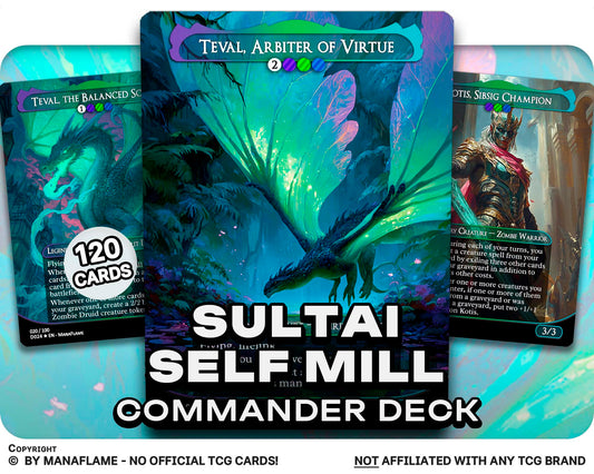 Teval Sultai Self Mill EDH