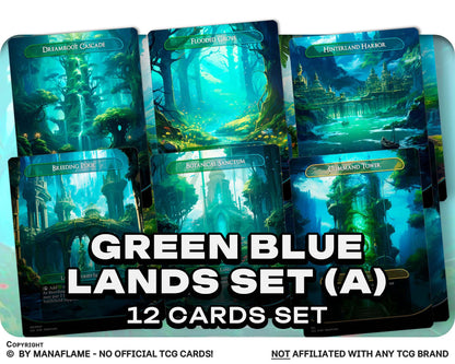 Green Blue Lands Set (A)