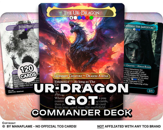 The Ur-Dragon Game of Thrones Theme EDH Deck
