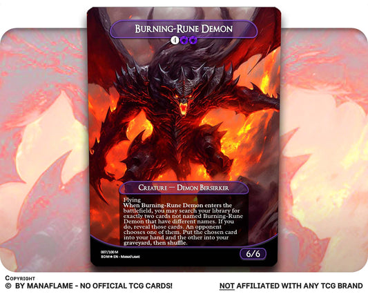Burning-Rune Demon