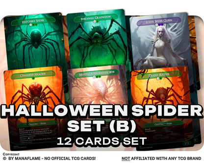 Halloween Spider Set (B)