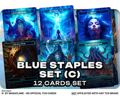 Blue Staples Set (C)