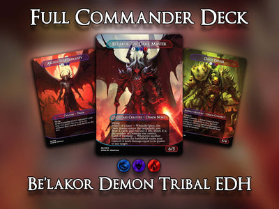 Be'lakor Demon Tribal EDH Deck