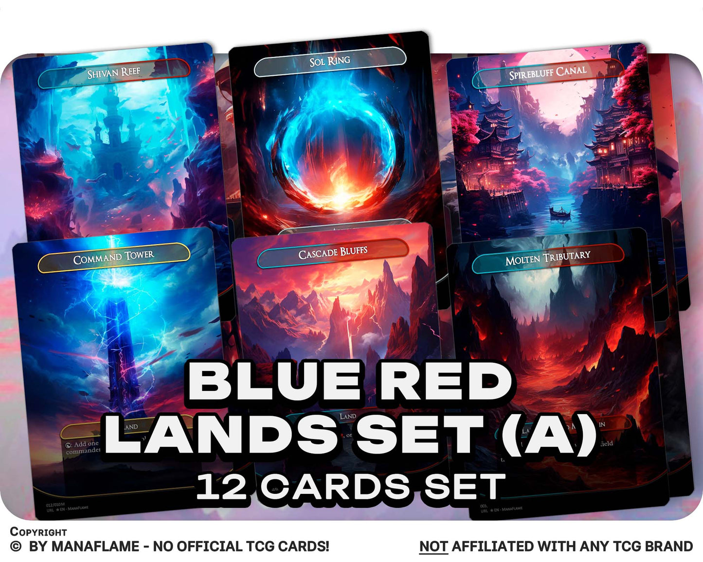 Blue Red Lands Set (A)