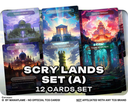 Scry Lands Set (A)