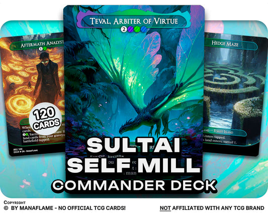 Teval Sultai Self Mill EDH
