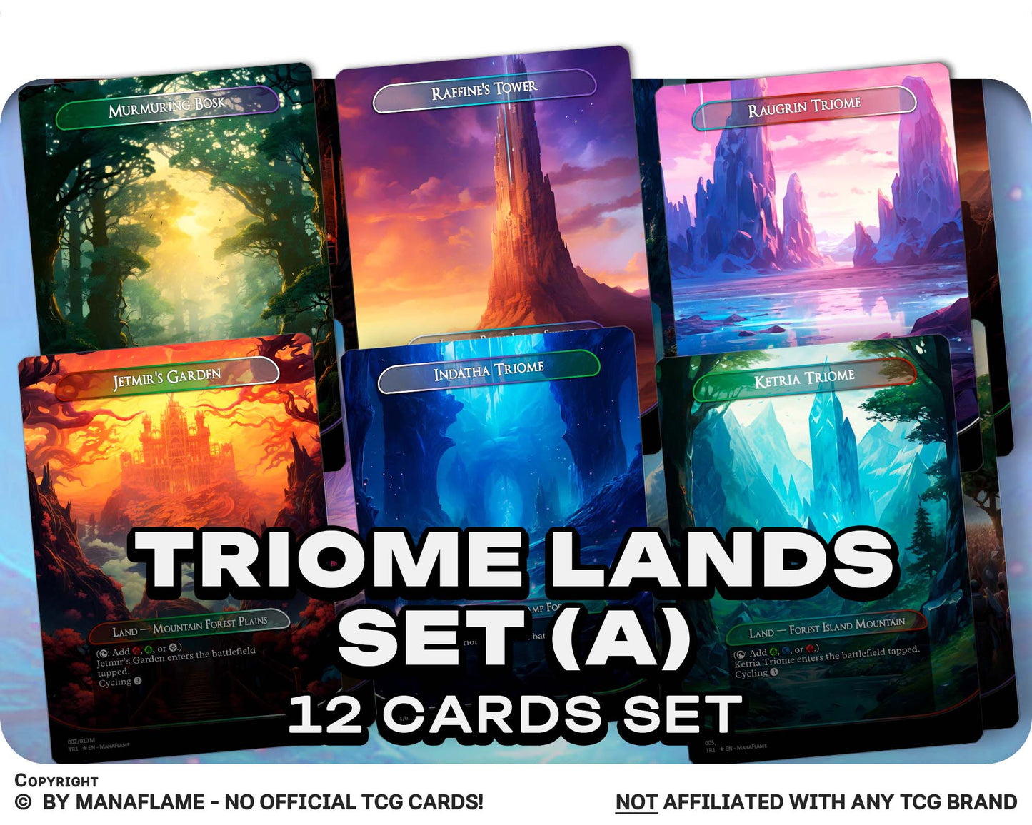 Triome Lands Set (A)