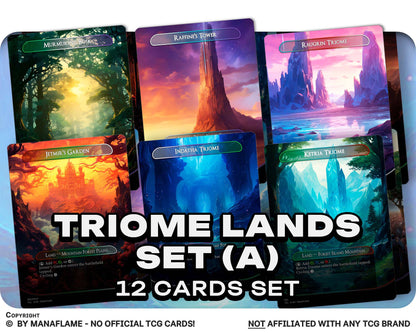 Triome Lands Set (A)