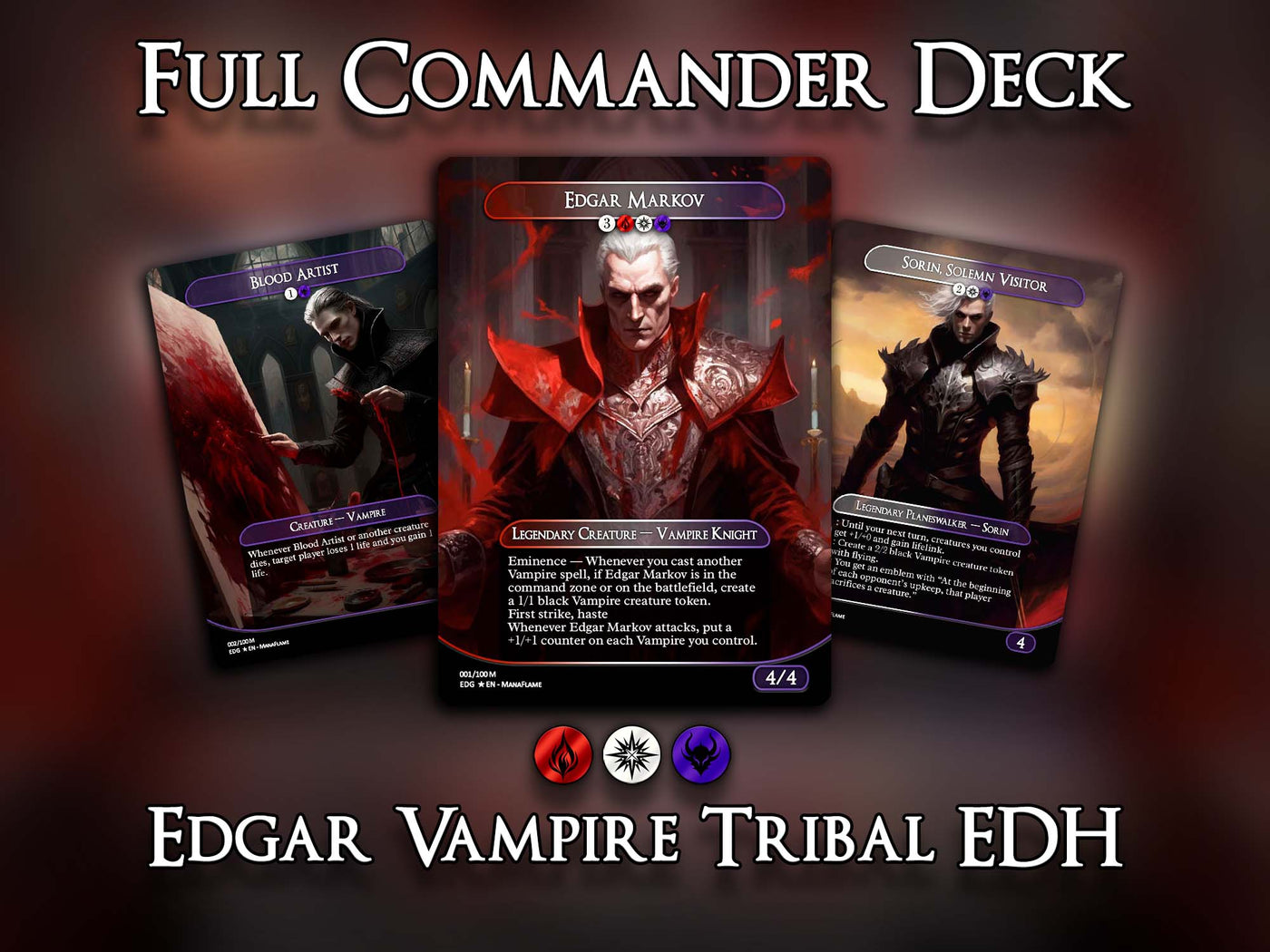 Edgar Vampire Tribal EDH