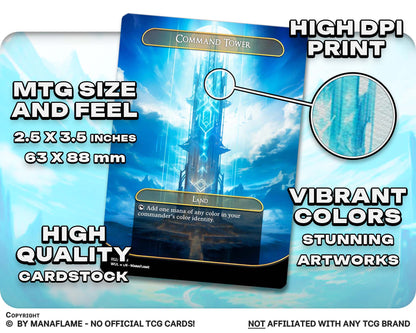 White Blue Lands Set (A)