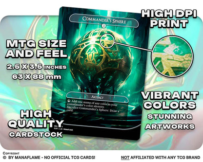 Green Blue Mana Rocks Set (A)