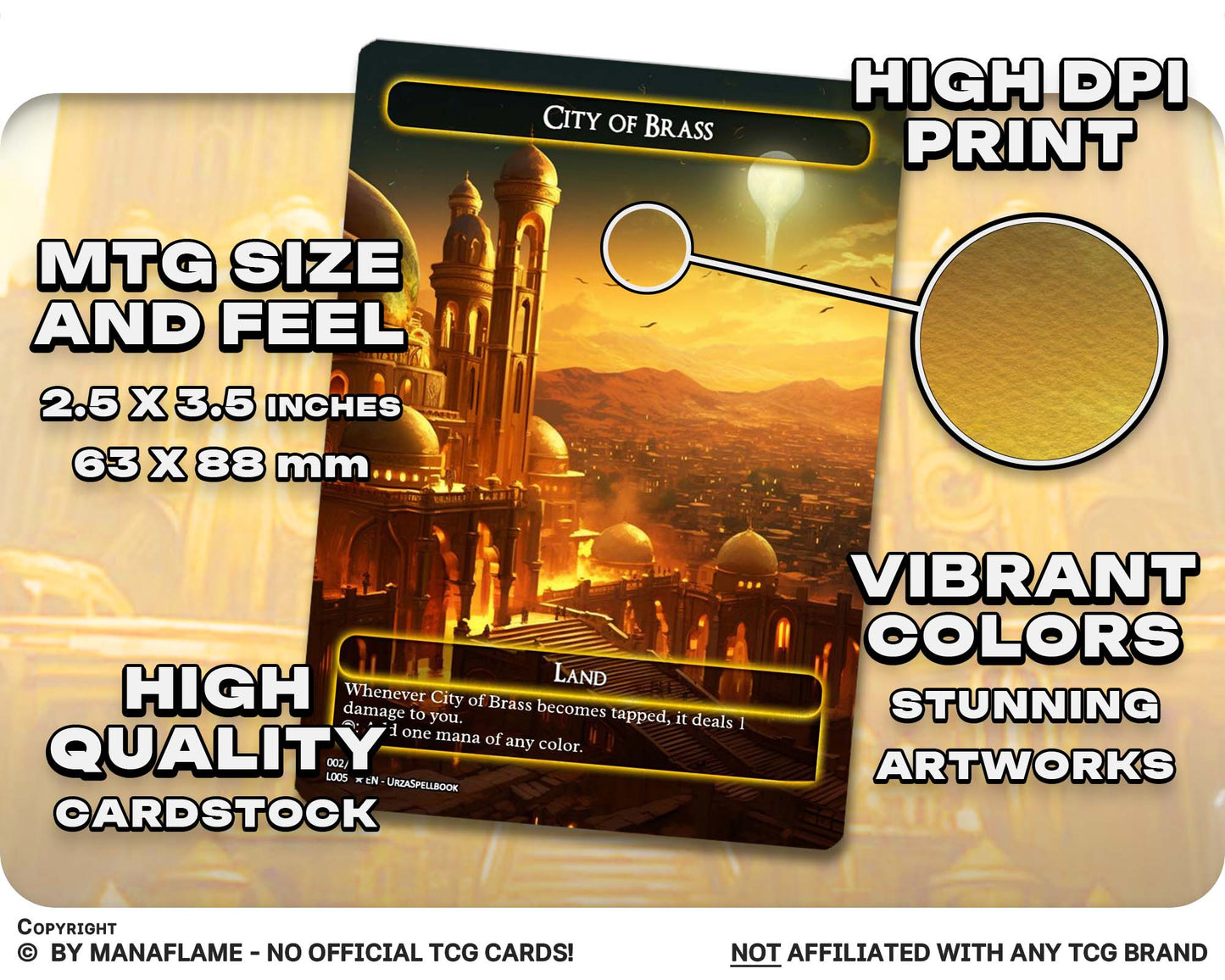 5 Color Lands Set (A)