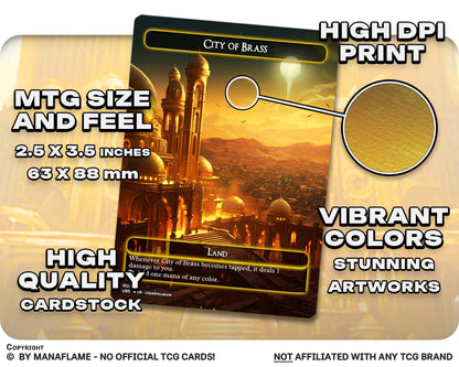 5 Color Lands Set (A)