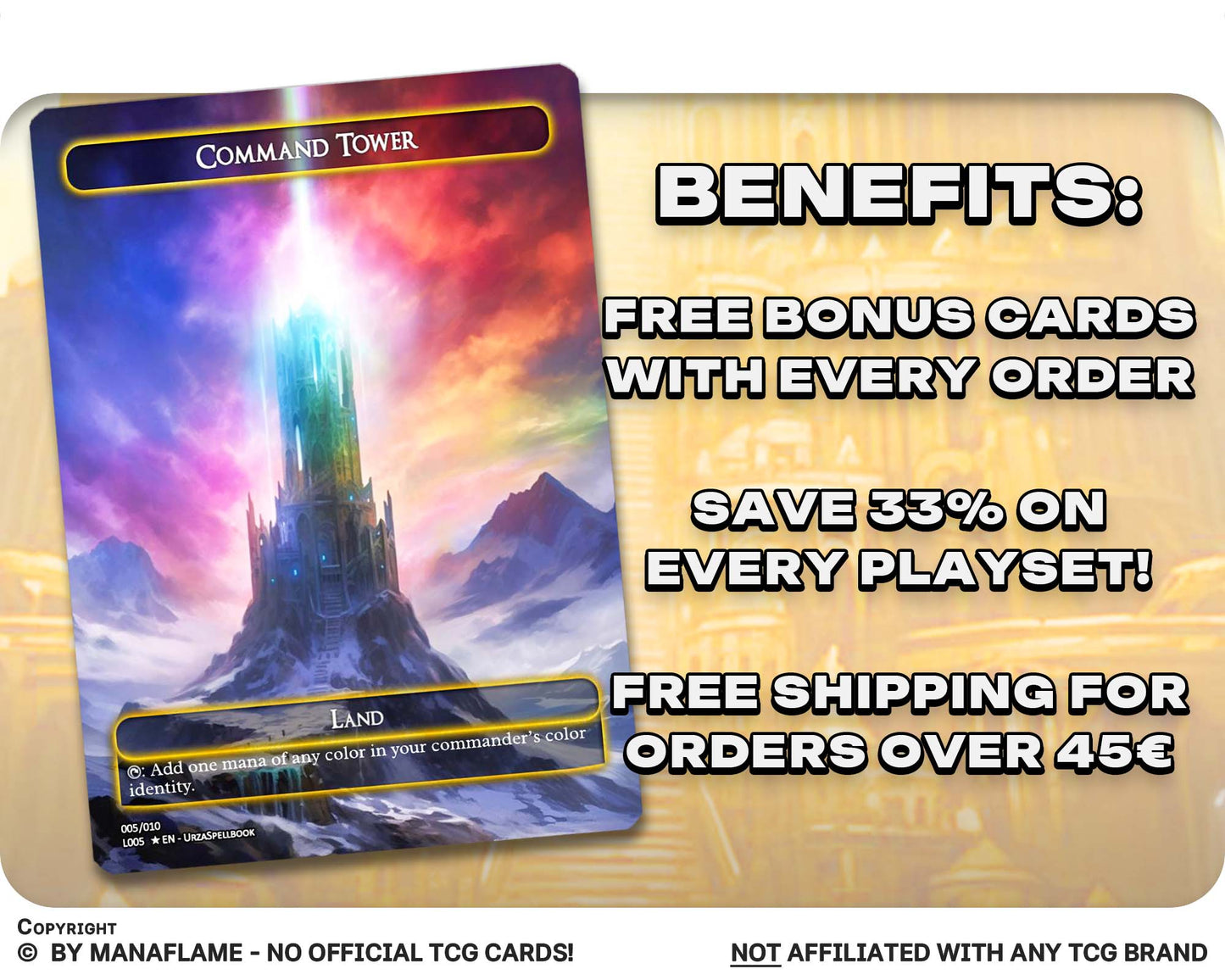 5 Color Lands Set (A)