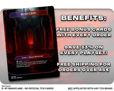 Black Red Lands Set (A)