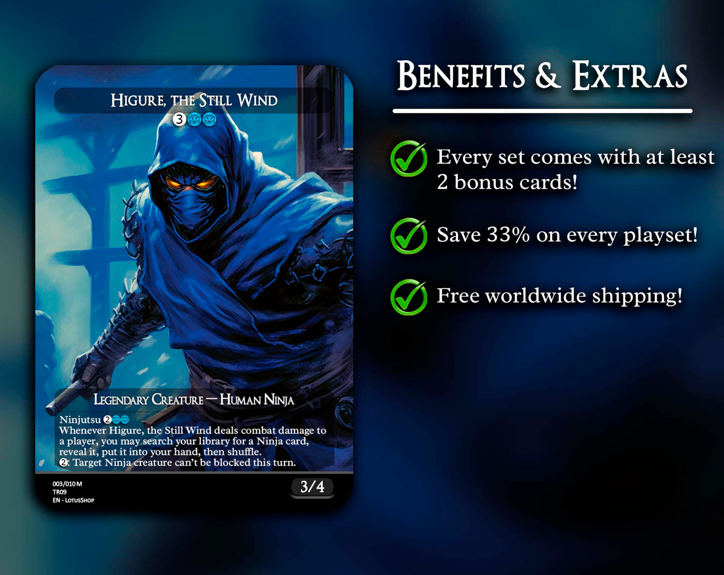 Ninja Tribal Set (A)