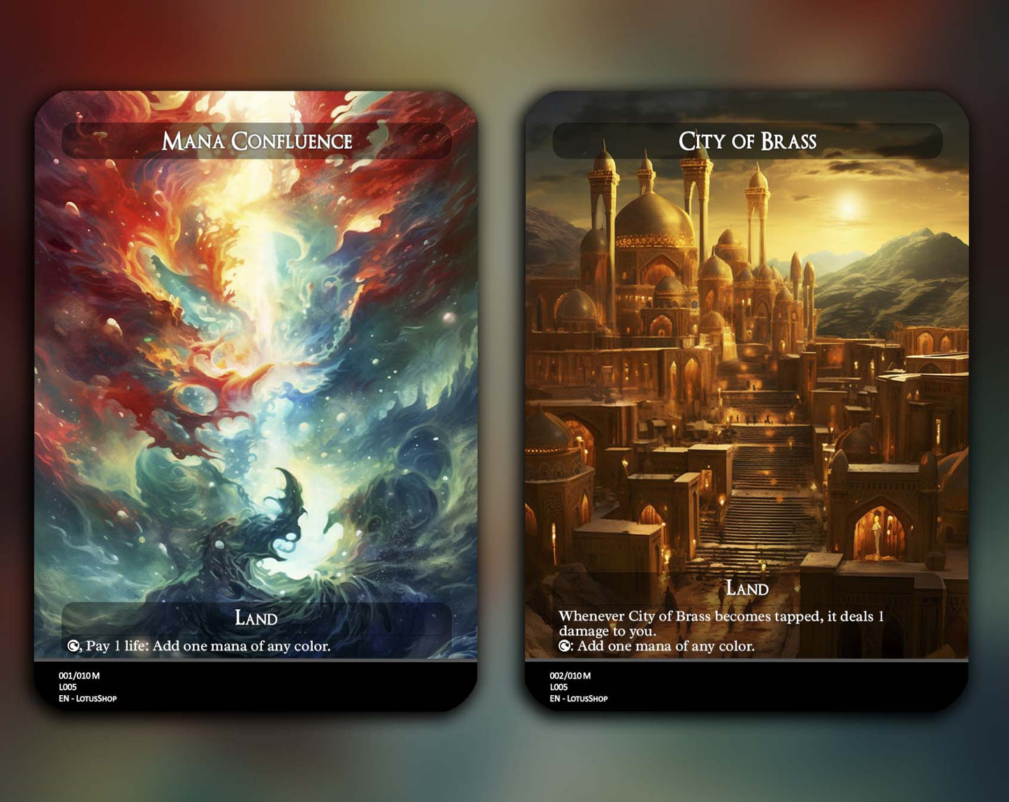 5 Color Lands Set (A)