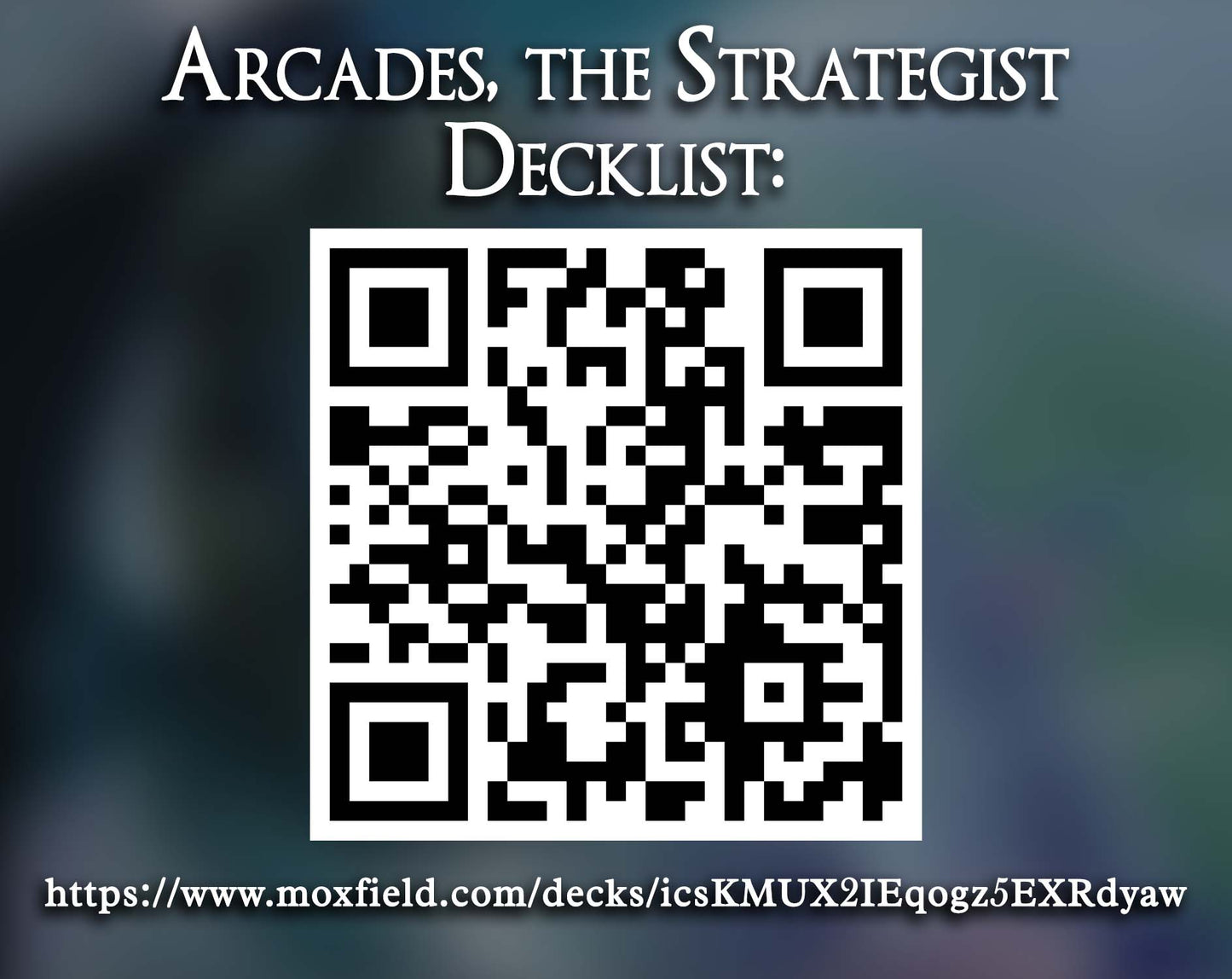 Arcades, the Strategist EDH