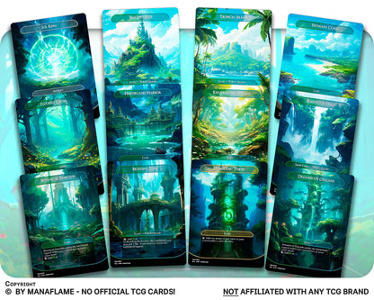 Green Blue Lands Set (A)
