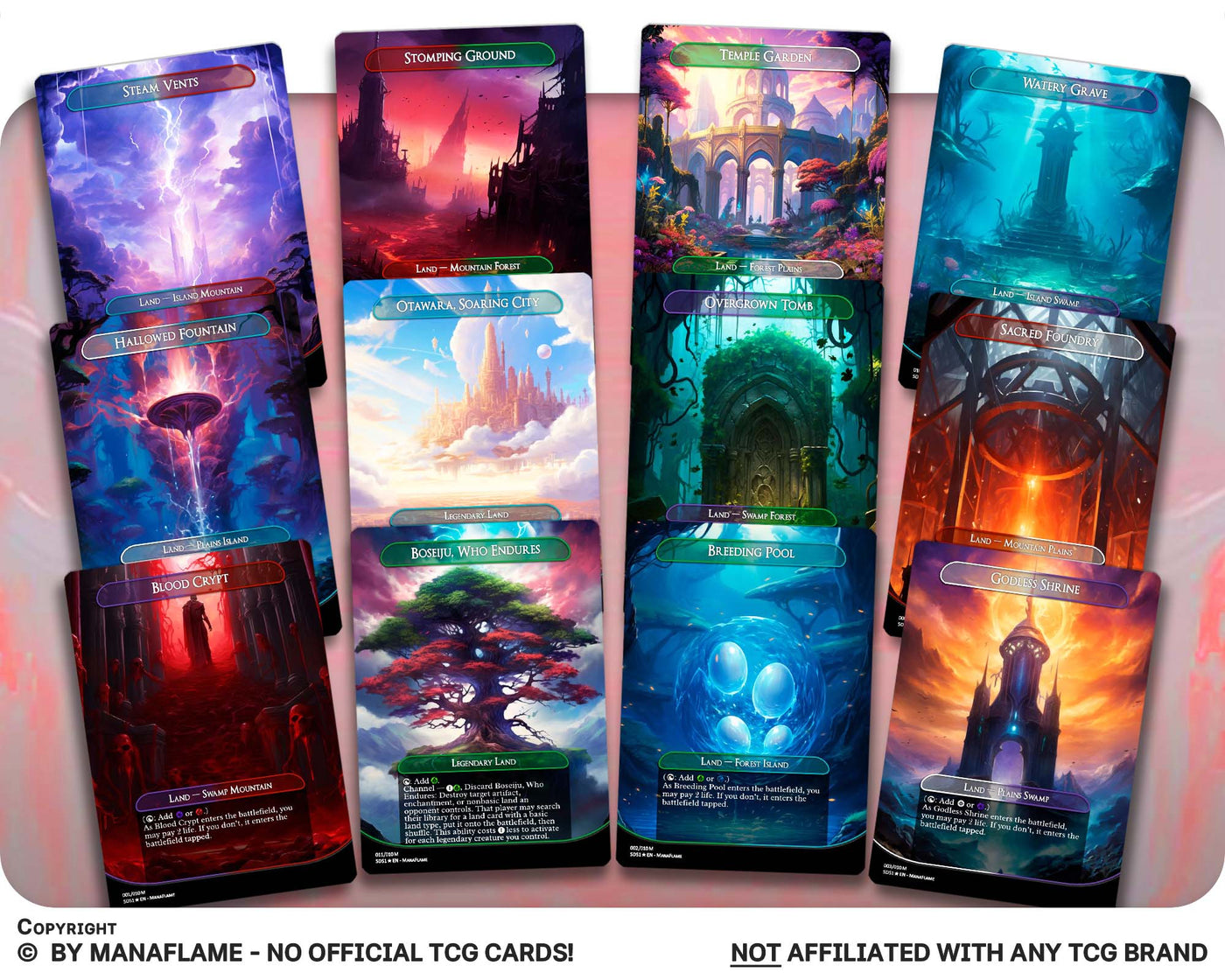 Dual Shock Lands Set