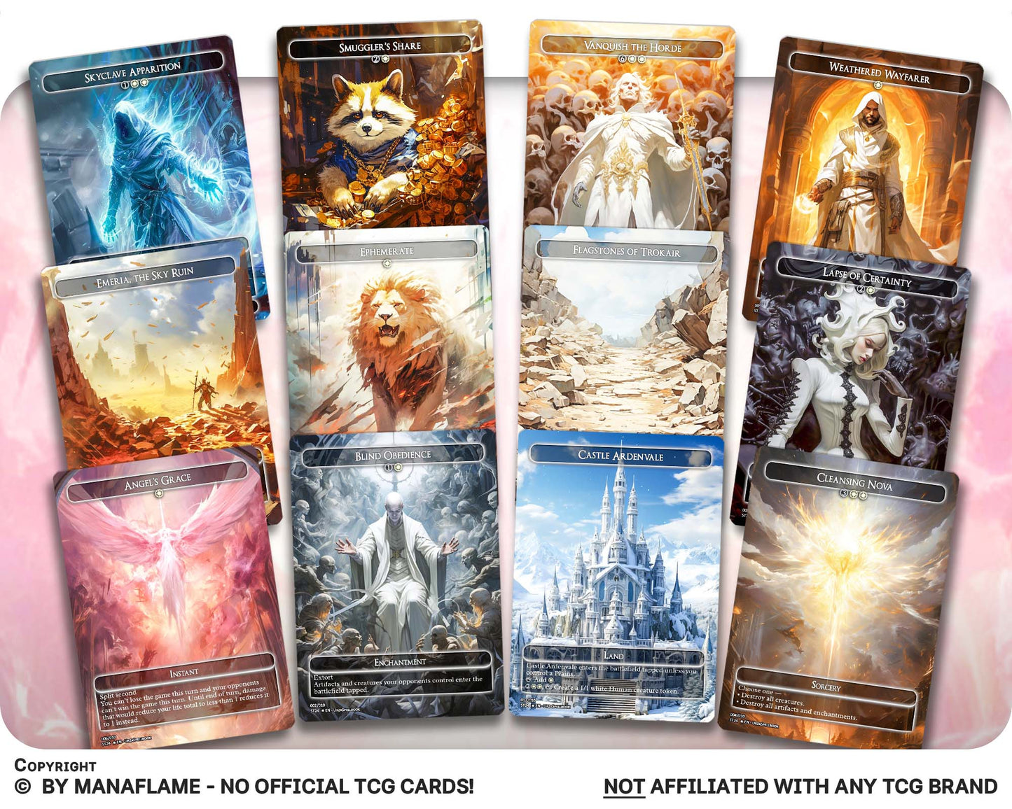 White Staples Set (D)