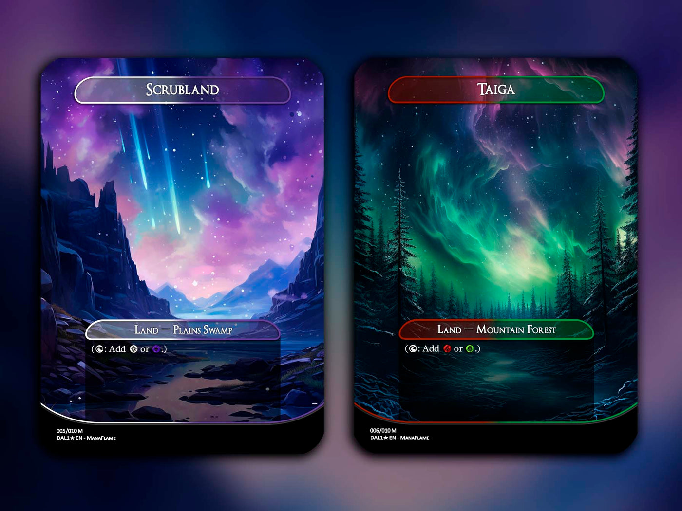 Dual Aurora Lands Set (A)