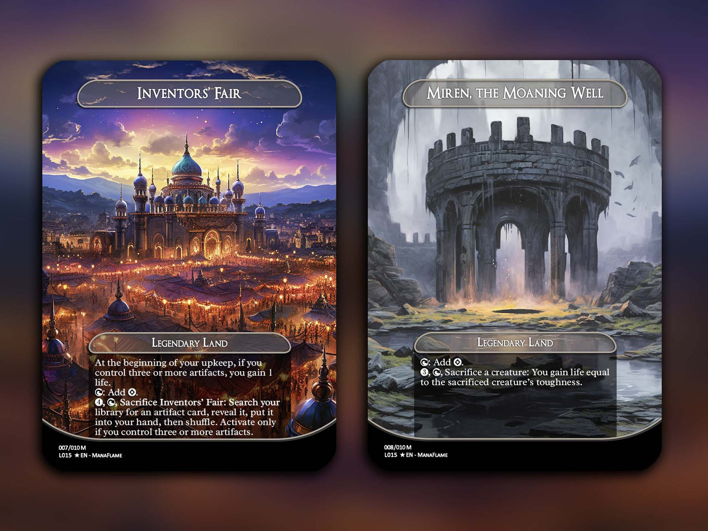 Colorless Lands Set (C)