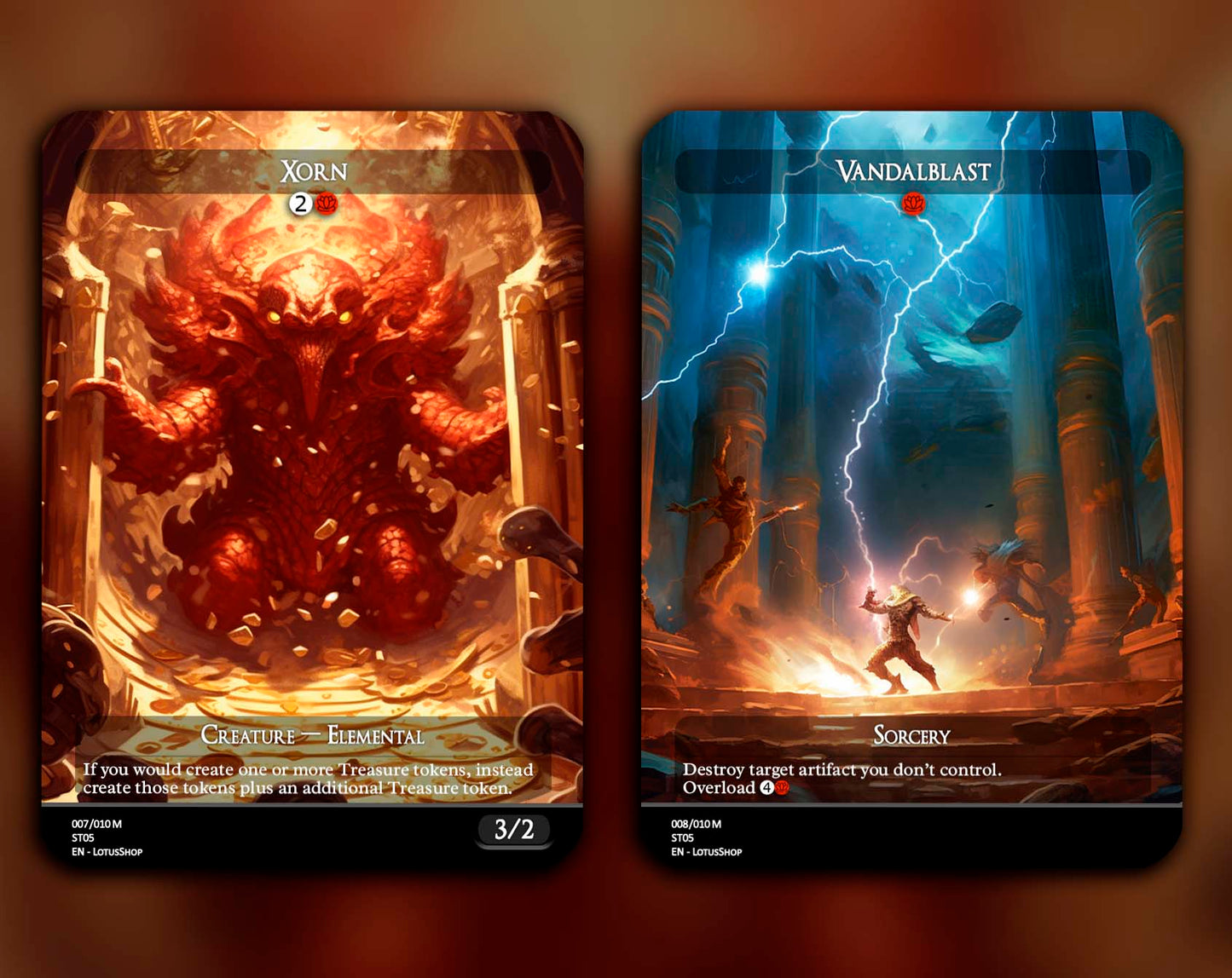 Red Staples Set (A)