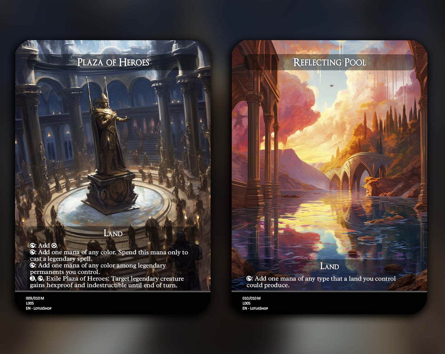 5 Color Lands Set (A)