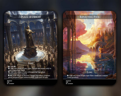 5 Color Lands Set (A)