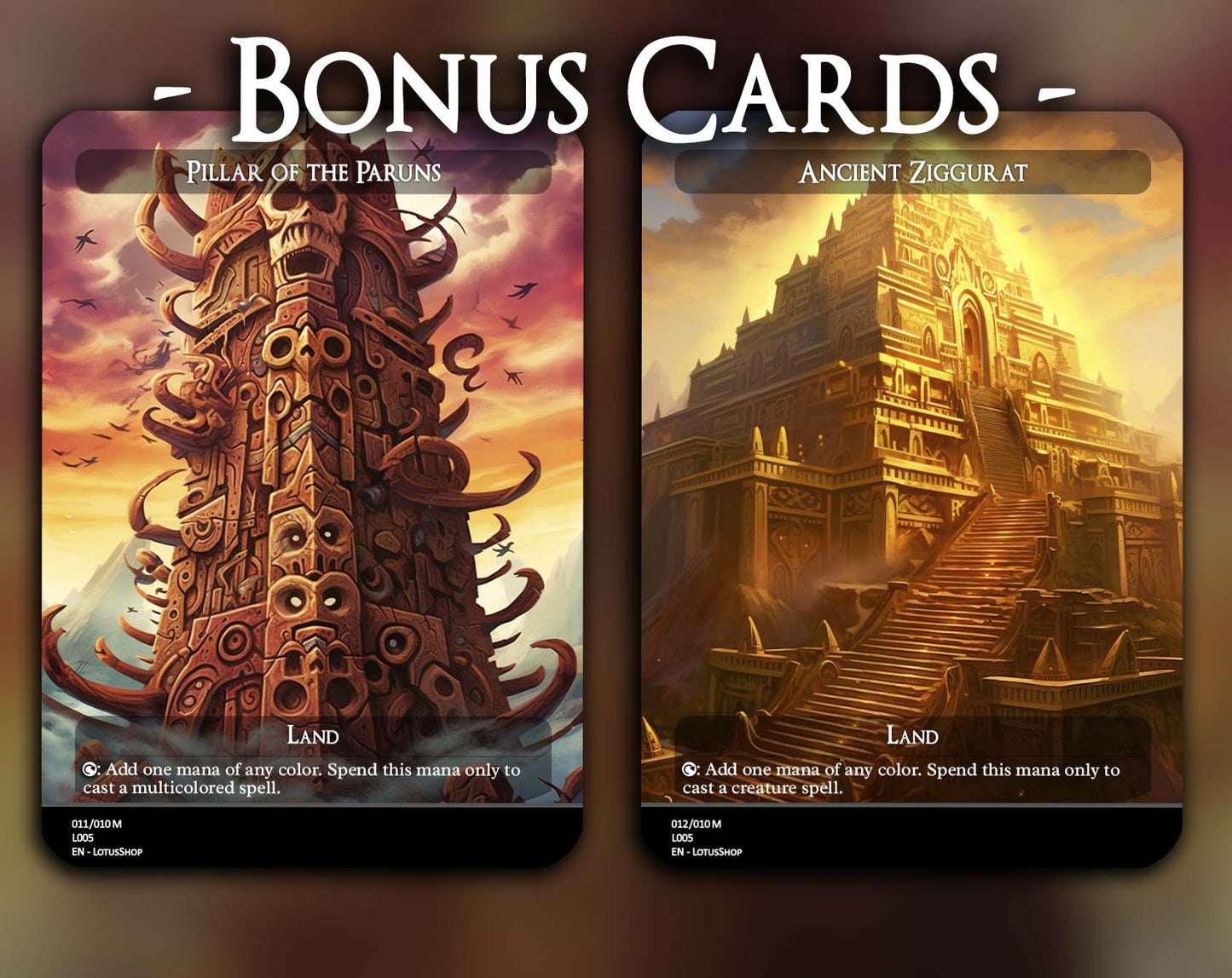 5 Color Lands Set (A)