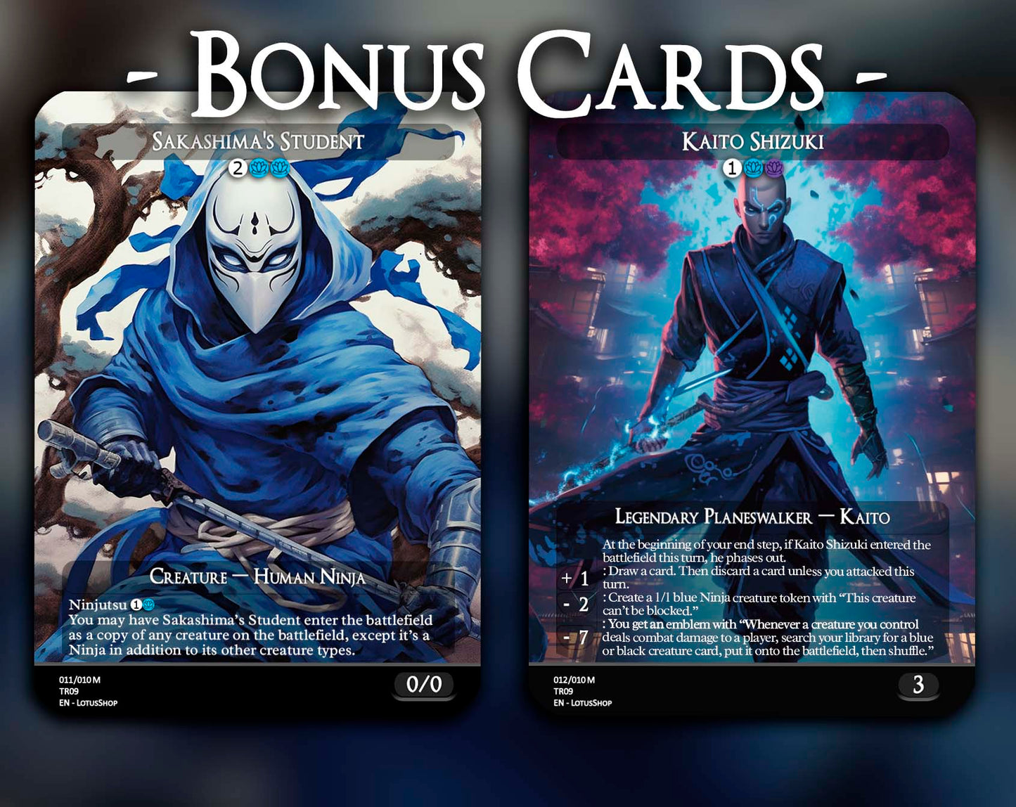 Ninja Tribal Set (A)