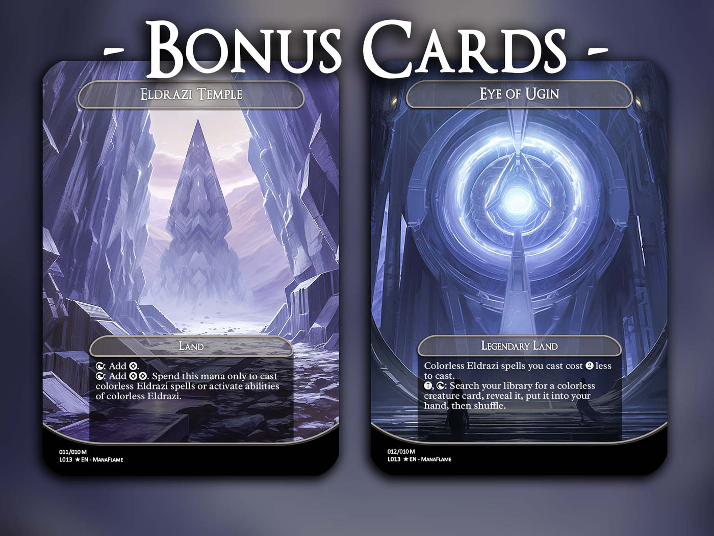 Colorless Lands Set (A)